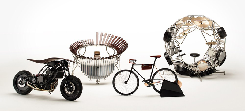 Illustration for article titled This Is How A Musical Instrument Designer Makes A Motorcycle